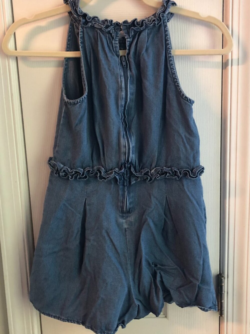 Habitual Girls Blue Skort Dress Sleeveless Size 12